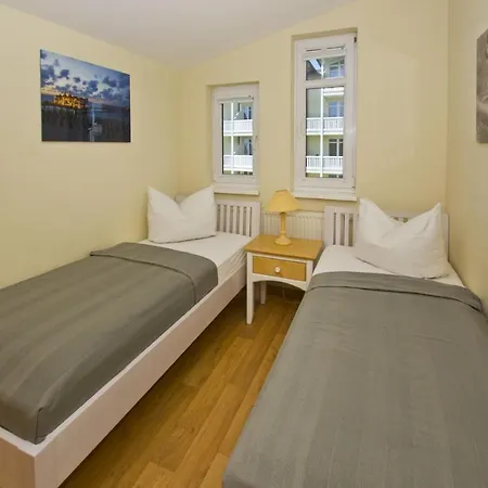 Апартаменты Meeresblick Residenzen Ferienwohnung 18 Mit Sauna- Und Schwimmbadnutzung Im Ahoi Sellin *